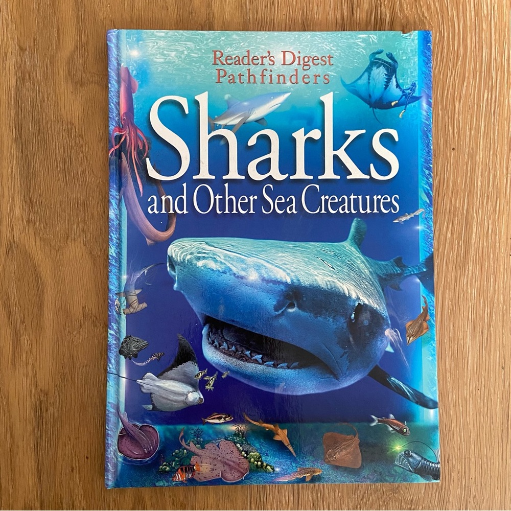 Sharks and Other Sea Creatures Hardcover Book
